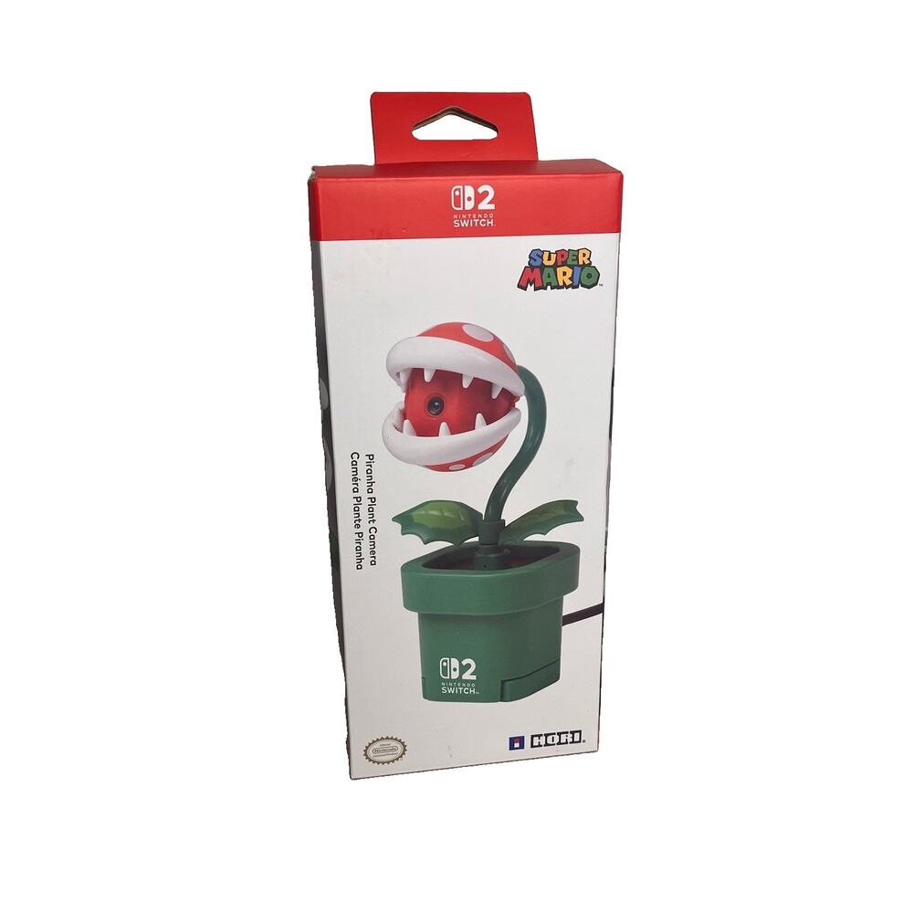 Hori Super Mario Piranha Plant Camera for Nintendo Switch 2 Box Imperfection